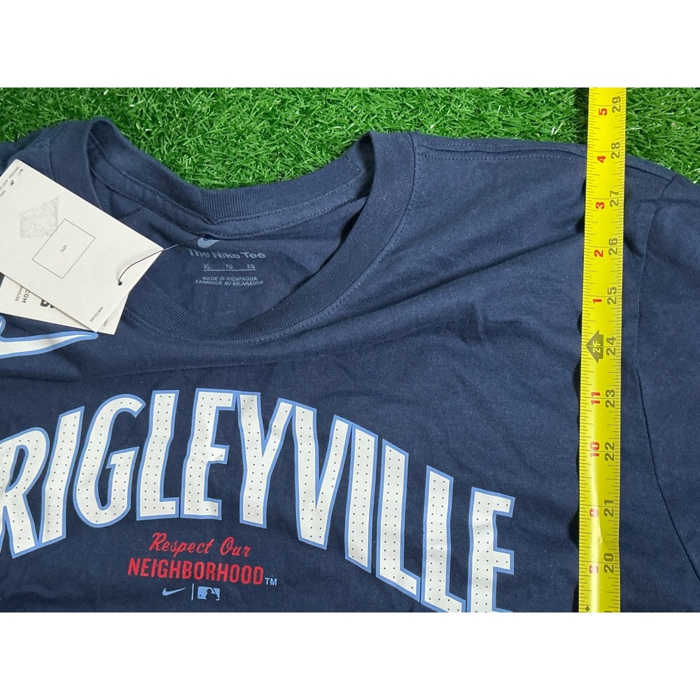 Nike Chicago Cubs Wrigleyville City Connect Swanson 7 Navy T-Shirt XL NWT - Picture 2 of 3